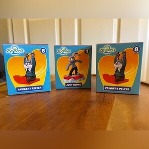 Zootopia 2 McDonalds Happy Meal Toys